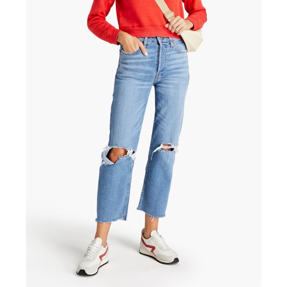 Re/Done 70’s Stove Pipe Jeans, size 31